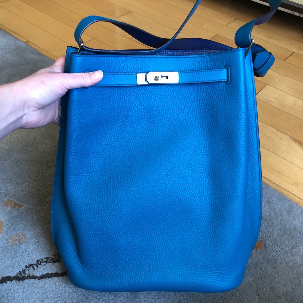 Hermes SoKelly 26 bicolor bag